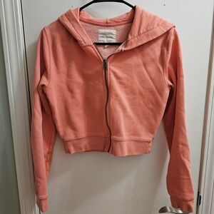 American Eagle Outfitters Pink Zip-Up Jacket